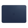 Housse cuir Apple Leather Sleeve pour MacBook Air 13/Pro 13 pouces - Bleu Nuit