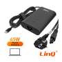 LinQ PD6533 65W / 20V 3.25A Type-C PC mains charger