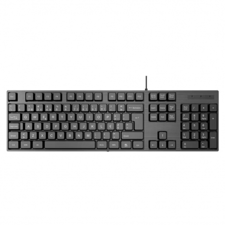 Clavier Keyboard avec pavé numérique - Français AZERTY - Noir