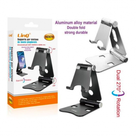 Phone Holder 4.0 - 7.0 inch Universal for Desk LinQ HD678