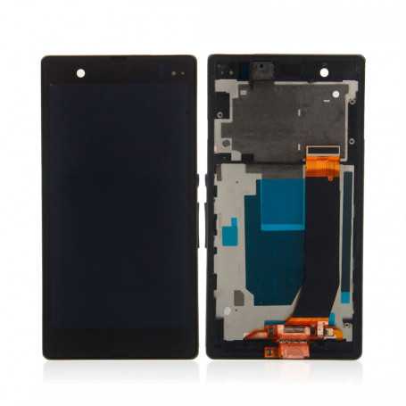 Écran Sony Xperia Z (C6603) Noir LCD + Vitre Tactile Sur Chassis