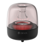 Bluetooth Portable Speaker compatible with USB, microSD TF card, AUX, FM radio, RGB light - Devia Smart series - Crystal