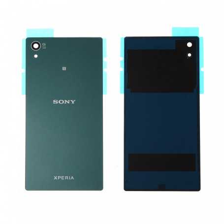 Vitre arrière Sony Xperia Z5 (E6603) Vert - Avec logo + Adhesif