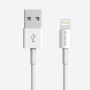 USB/Lightning Cable - Devia Smart Series - 5V 2.1A 1M - White