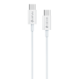 Type C / Type C Cable - Devia Smart Series - 20V 3A 60W 1.2M - White