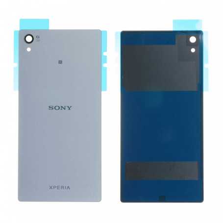 Vitre arrière Sony Xperia Z5 Premium (E6853) Blanc - Avec logo + Adhesif