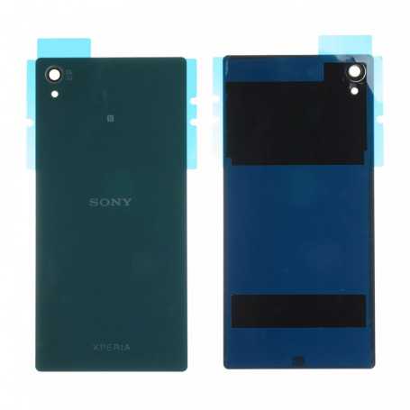 Vitre arrière Sony Xperia Z5 Premium (E6853) Vert - Avec logo + Adhesif