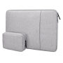 Inner Bag for MacBook/13.3-15.4 inch Laptop - Devia Justyle Business - Light Grey