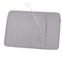 Sac Intérieur pour MacBook / PC Portable 13.3" à 15.4" - Devia Justyle Business - Gris clair