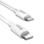 Type-C / Type-C Fast Charging Cable - Devia Smart Series - PD 60W 3A 2M - White