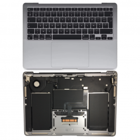 Châssis Complet Apple MacBook Air 13 ″ Gris A2179 - Châssis + Batterie + Tactile + Clavier QWERTY - Grade B