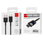 USB / Type-C cable - D-power F7001 - 1.2M Black