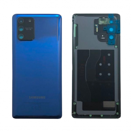 Samsung Galaxy S10 Lite Blue Rear Glass Without Frame Lens (Original Disassembled) - Grade AB