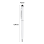 Stylus Pen 2 in 1 Universal Capacitive Touch Screen - White