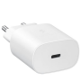 Type C Ultra Fast 25W Power Adapter - Samsung EP-TA800EWE - White (BULK)