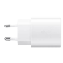 Type C Ultra Fast 25W Power Adapter - Samsung EP-TA800EWE - White (BULK)