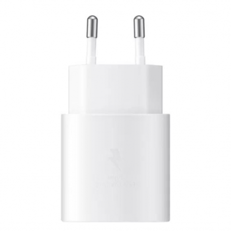 Type C Ultra Fast 25W Power Adapter - Samsung EP-TA800EWE - White (BULK)