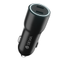 Car Charger 2 USB-C 40W - Devia Smart Series - Black