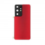 Samsung Galaxy S21 Ultra 5G (G998B) Rear Glass (Red, No Logo)