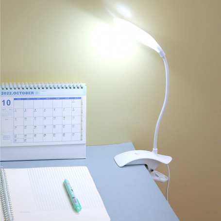 USB Rechargeable Led Table Lamp - White