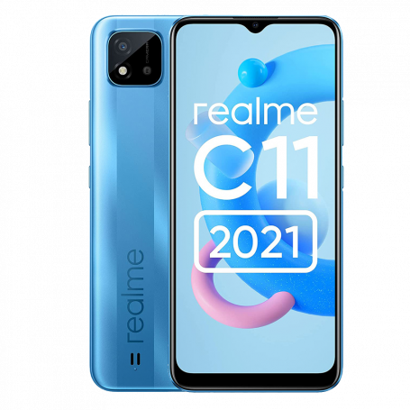 Realme C11 2021 32 Go Bleu - Grade A avec Boîte et Accessoires