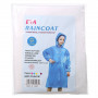 Waterproof White Children's Raincoat 53x84CM