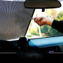 Retractable Automatic Sunshade for Car Window Black Dot 50*125