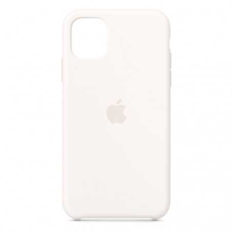 Coque en Silicone iPhone 11 Blanc (Apple)