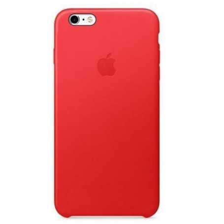 Coque en Cuir iPhone 6 Plus / iPhone 6S Plus Rouge (Apple)