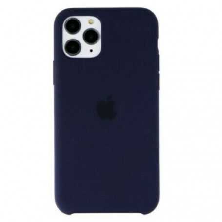 Coque en Silicone iPhone 11 Pro Max Minuit Bleu (Apple)