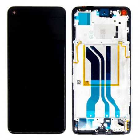 Screen Realme GT2 5G Black + Frame (Service Pack)