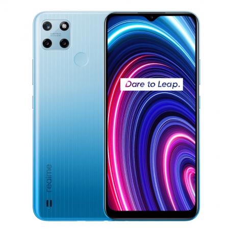 Realme C25Y 4+128 Go Bleu - Grade A avec Boîte et Accessoires