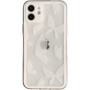 Protective case white butterfly pattern (Mayline)