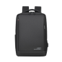 Laptop Bag - Oumaniu - 15.6 Inches - Black - with USB Charging Port