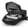 Laptop Bag - Oumaniu - 15.6 Inches - Black - with USB Charging Port