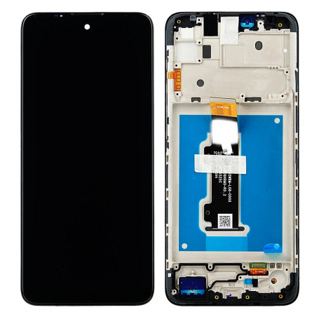 Ecran Motorola Moto E40 avec Châssis Noir (Service Pack) - 5D68C19457