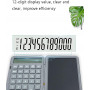 6-Inch LCD Notepad Calculator with 12-Digit Screen, Type C, Drawing/Memo Function, Tablet