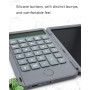 6-Inch LCD Notepad Calculator with 12-Digit Screen, Type C, Drawing/Memo Function, Tablet