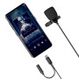 Devia Smart Series Wired Microphone - 3.5 MM Jack - Black