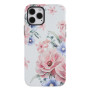 Double Marbled Protective Shell for iPhone - Pink