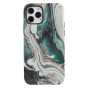 Double Marbled Protective Shell for iPhone - Pink