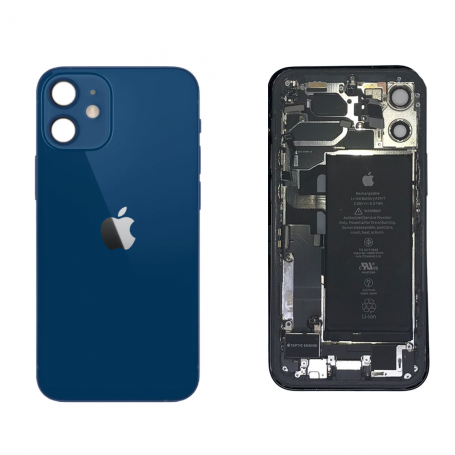 Back Cover Housing iPhone 12 Mini With Battery Blue  (Origin Disassembled) - Grade B