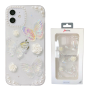 Butterfly pattern relief protective case with three-dimensional beads (Mayline)