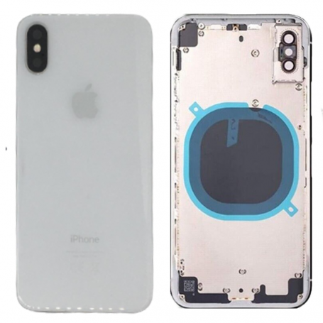 Empty White iPhone X Frame (Disassembled Origin) - Grade B