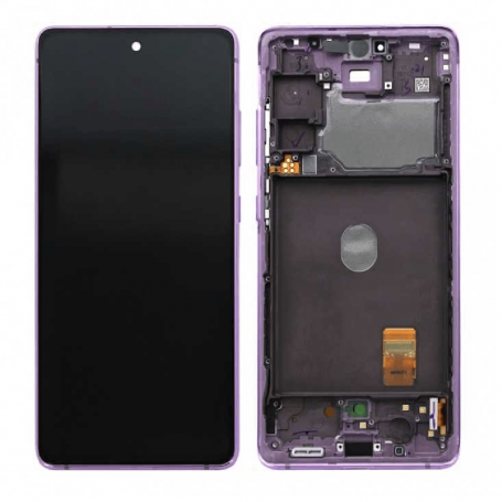 Screen Samsung Galaxy S20 FE 4G/5G 2020 (G780/G781) Lavender + Frame (Original Refurbished)