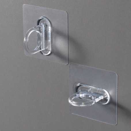 Versatile Double-Use Horizontal and Vertical Hook - Acrylic