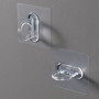 Versatile Double-Use Horizontal and Vertical Hook - Acrylic