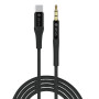 Devia Ipure Series Audio Cable - Type C to 3.5mm - Black