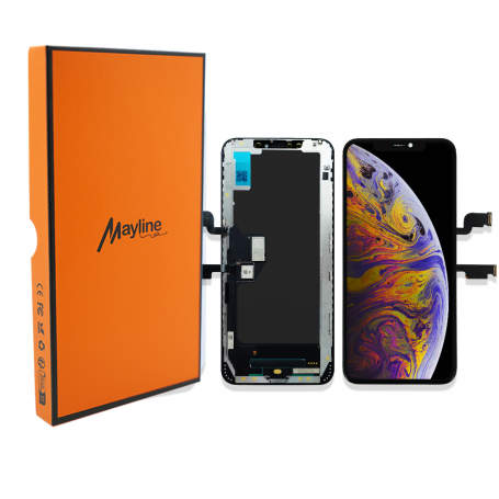 Ecran iPhone XS Max (LTPS) - COF - FHD1080p - MaylineCare+ Garantie 12 Mois sans Conditions