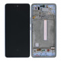 Screen Samsung Galaxy A53 5G (A536B) Blue + Frame (Original Disassembled) - Grade A